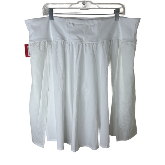 NWT SPANX 50272 Get Moving Skort 17” White Size 3X - Picture 2 of 16